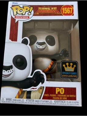 Funko Movies Kung Fu Panda - Po (White & Black) Vinyl Figure